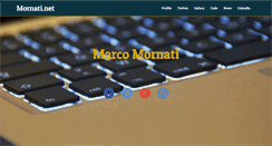 Desktop Screenshot of mornati.net